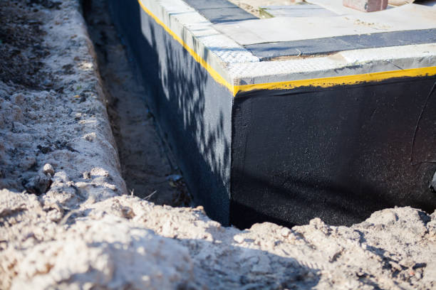 Professional Waterproofing technician working in Boone Grove, IN